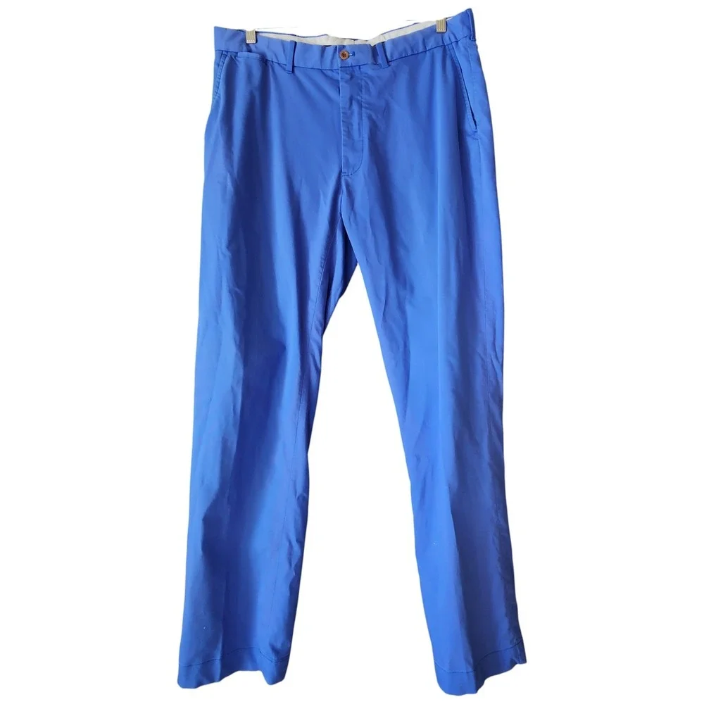 Polo Ralph Lauren Golf Chino Performance Mens 36/34 Cobalt Blue Stretch 5-Pocket